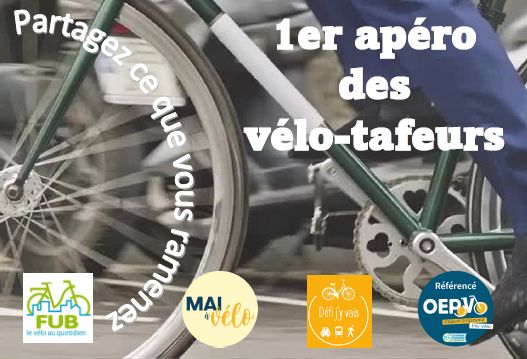 Affiche première Rencontre VéloTaf 2022