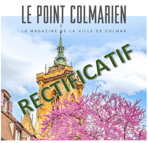 You are currently viewing Rectificatif au Point Colmarien (Page 6 numéro 293)